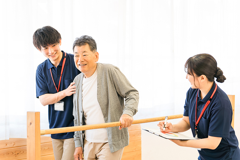 一人ひとりのペースで進めるリハビリテーション